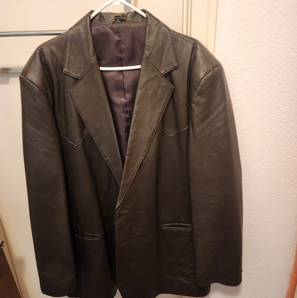 Real Leather Coat